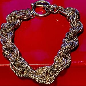 Genuine .925 Sterling Silver Chain Bracelet